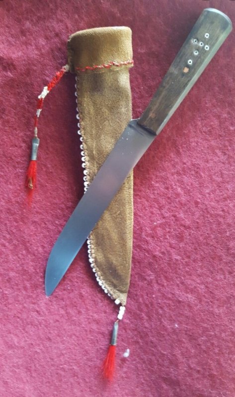 Question regarding historical knife sheaths
